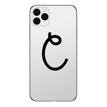 Load image into Gallery viewer, Letter C Sticker - italic