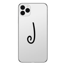 Load image into Gallery viewer, Letter J Sticker - italic